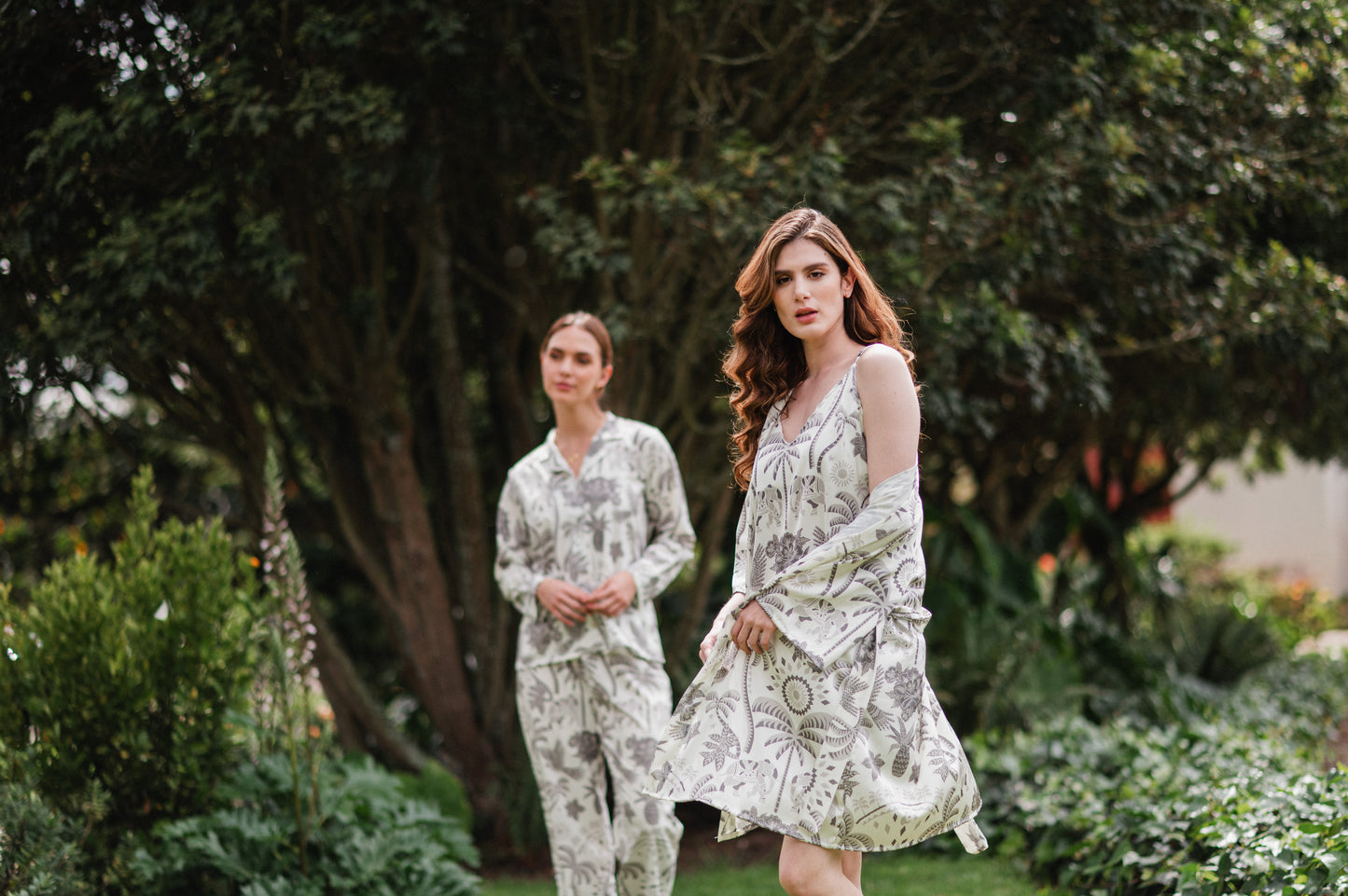 Bali Gris - Kimono y Bata