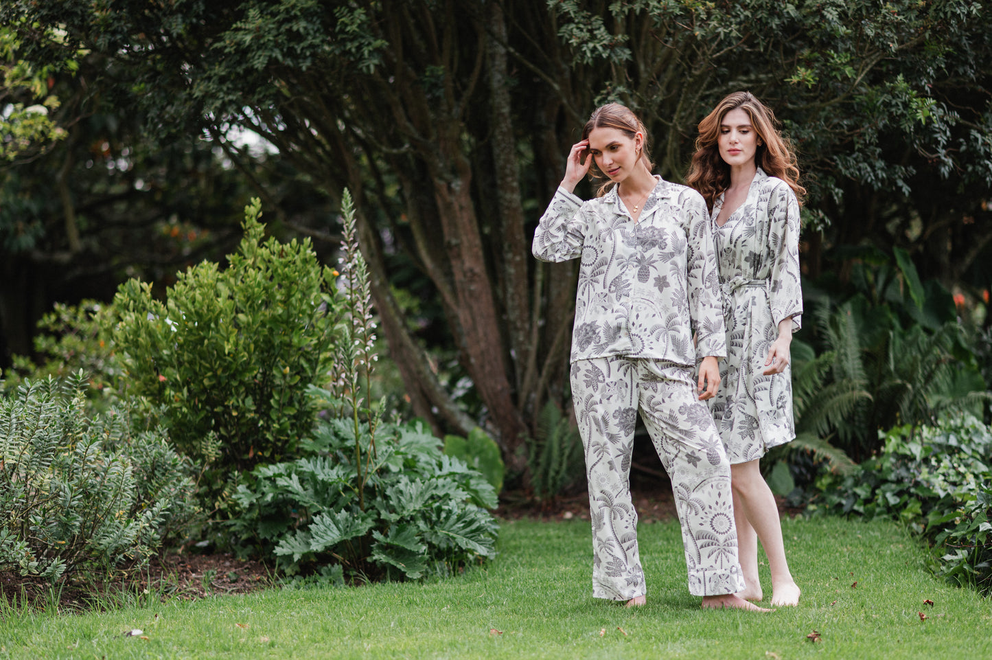 Bali Gris - Kimono y Bata