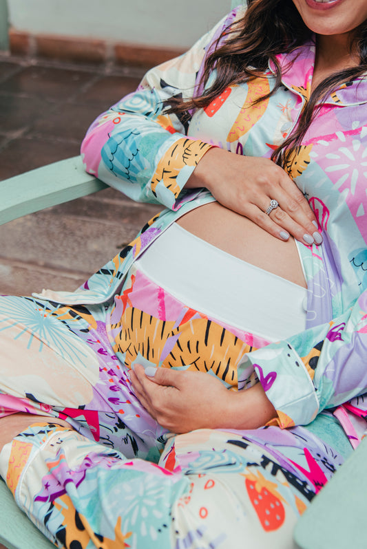 Fantasia - Camisa Manga Larga y Pantalon Maternidad