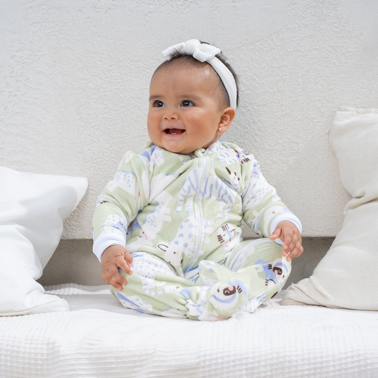 Jungle Animals Lemon - Enterizo Bebe READY TO SHIP