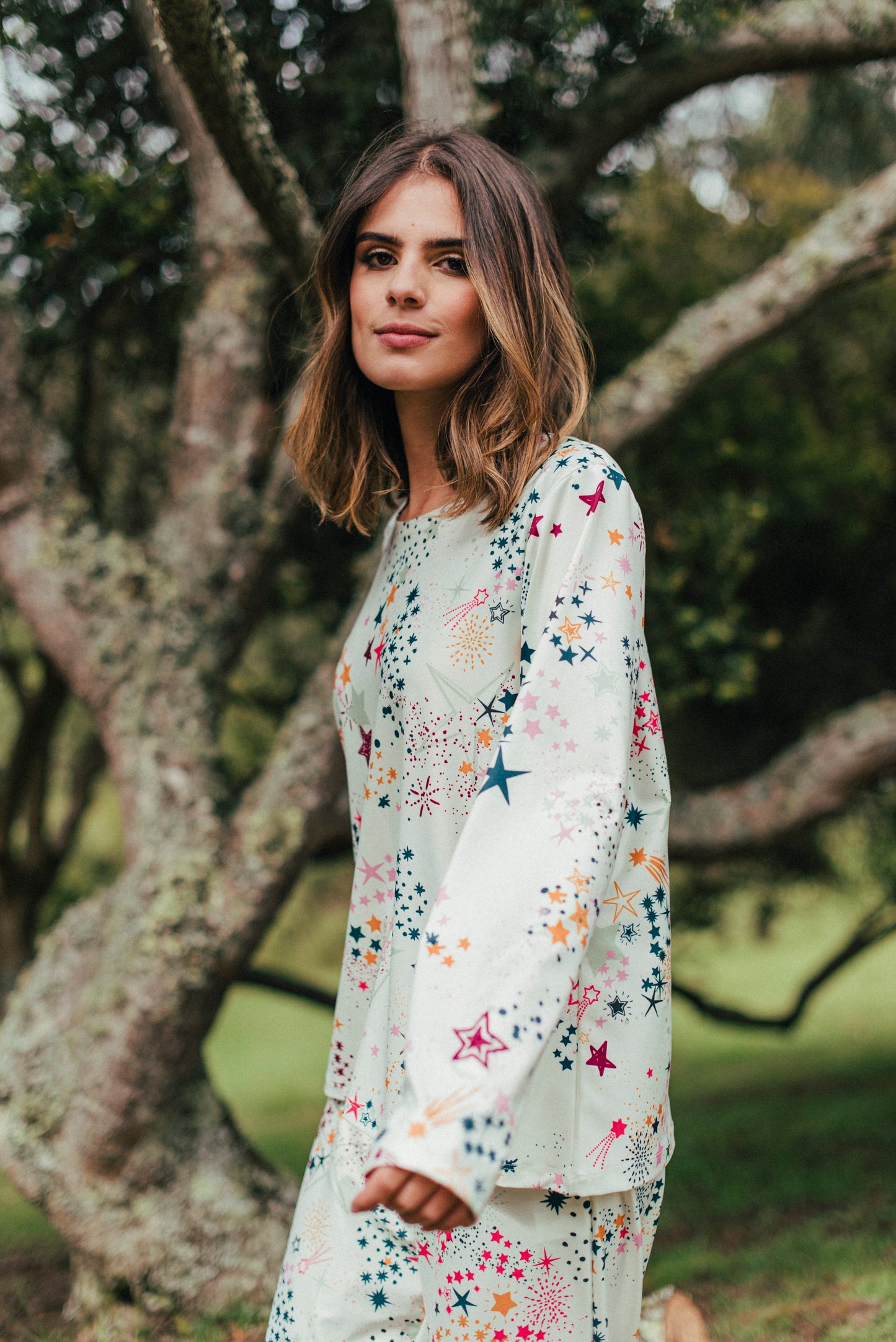Lluvia de Estrellas - Buso Cuello Redondo Y Pantalon Jogger