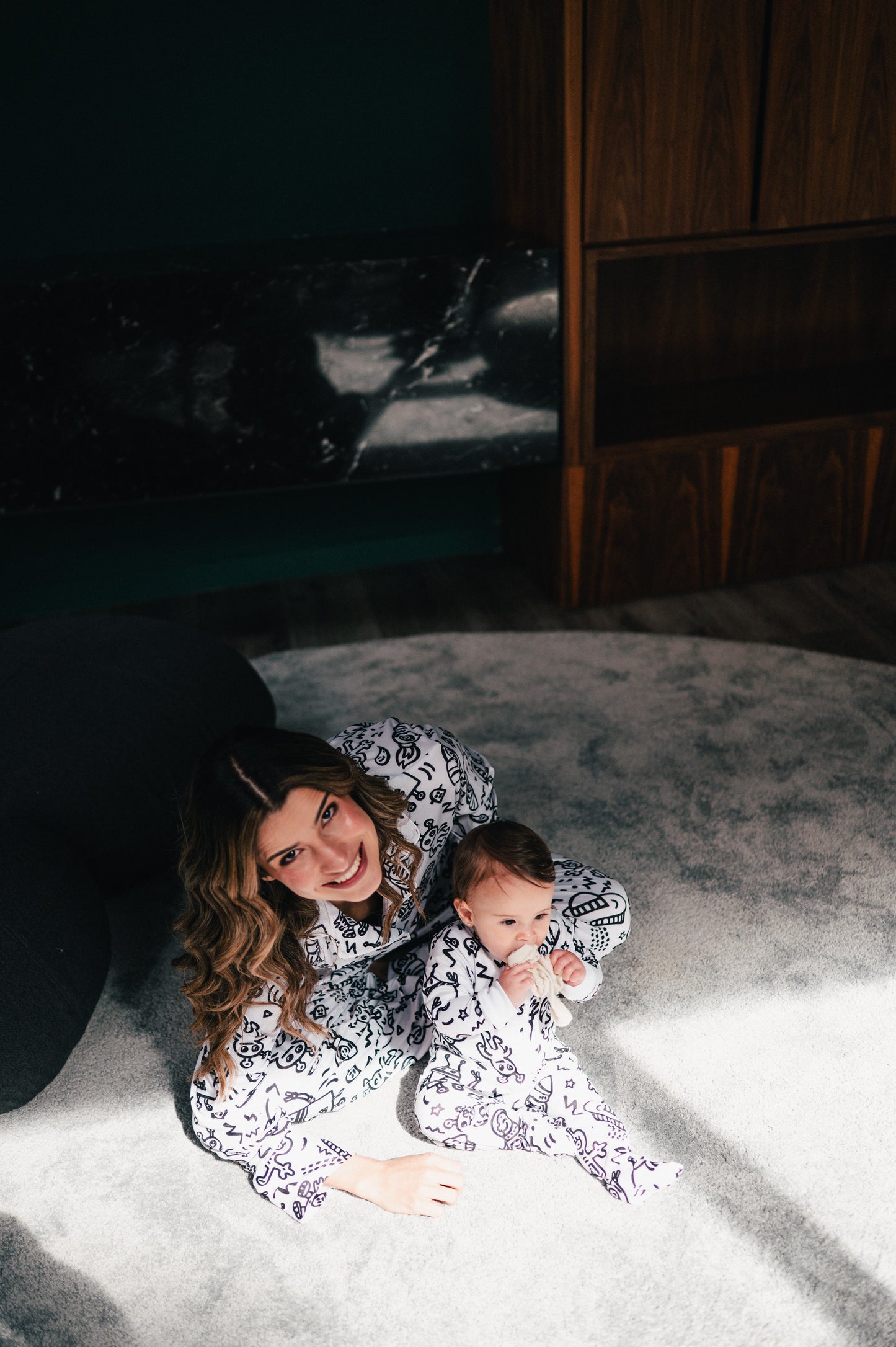 Marcianos Fondo Blanco - Baby Onesie
