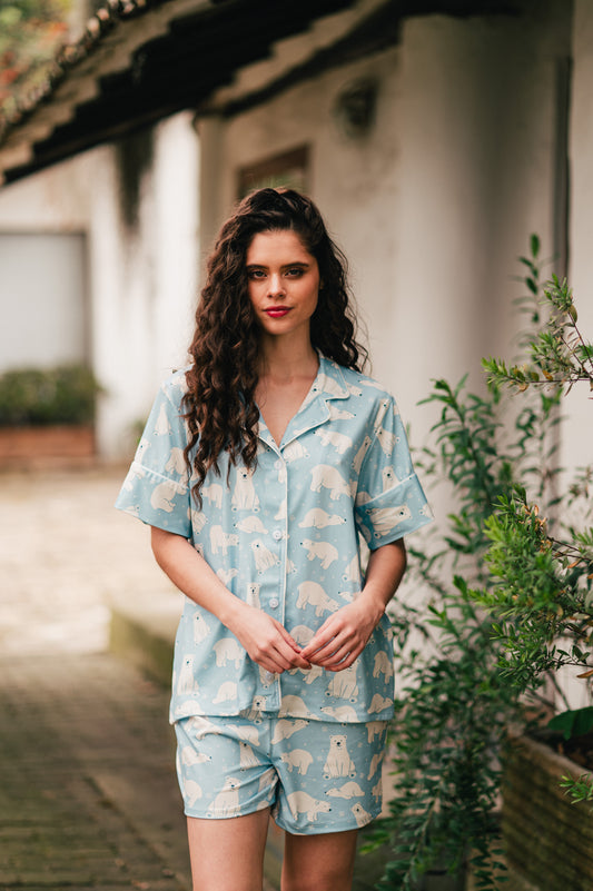 Oso Artico - Camisa Manga Corta y Short