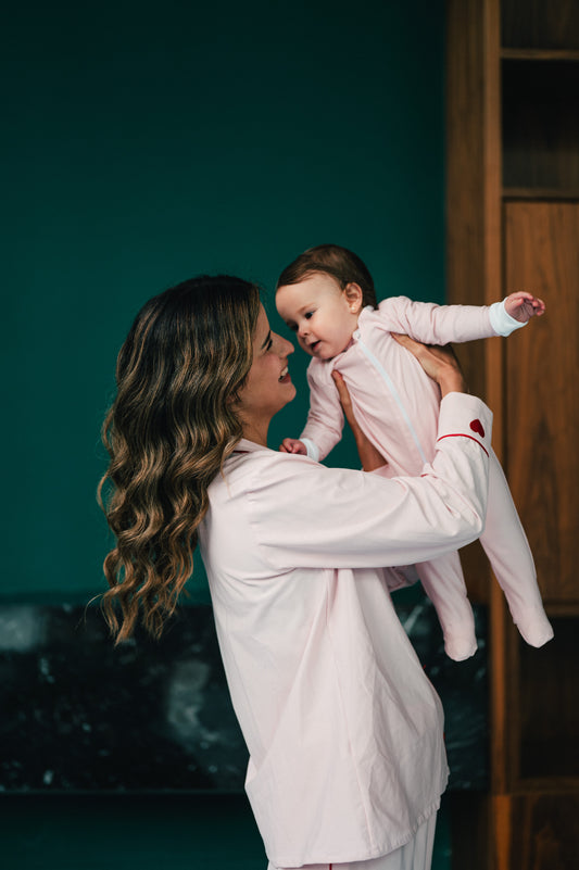 Rosado Algodón - Baby Onesie
