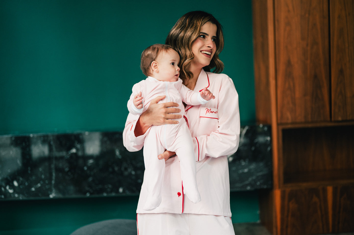 Rosado Algodón - Baby Onesie