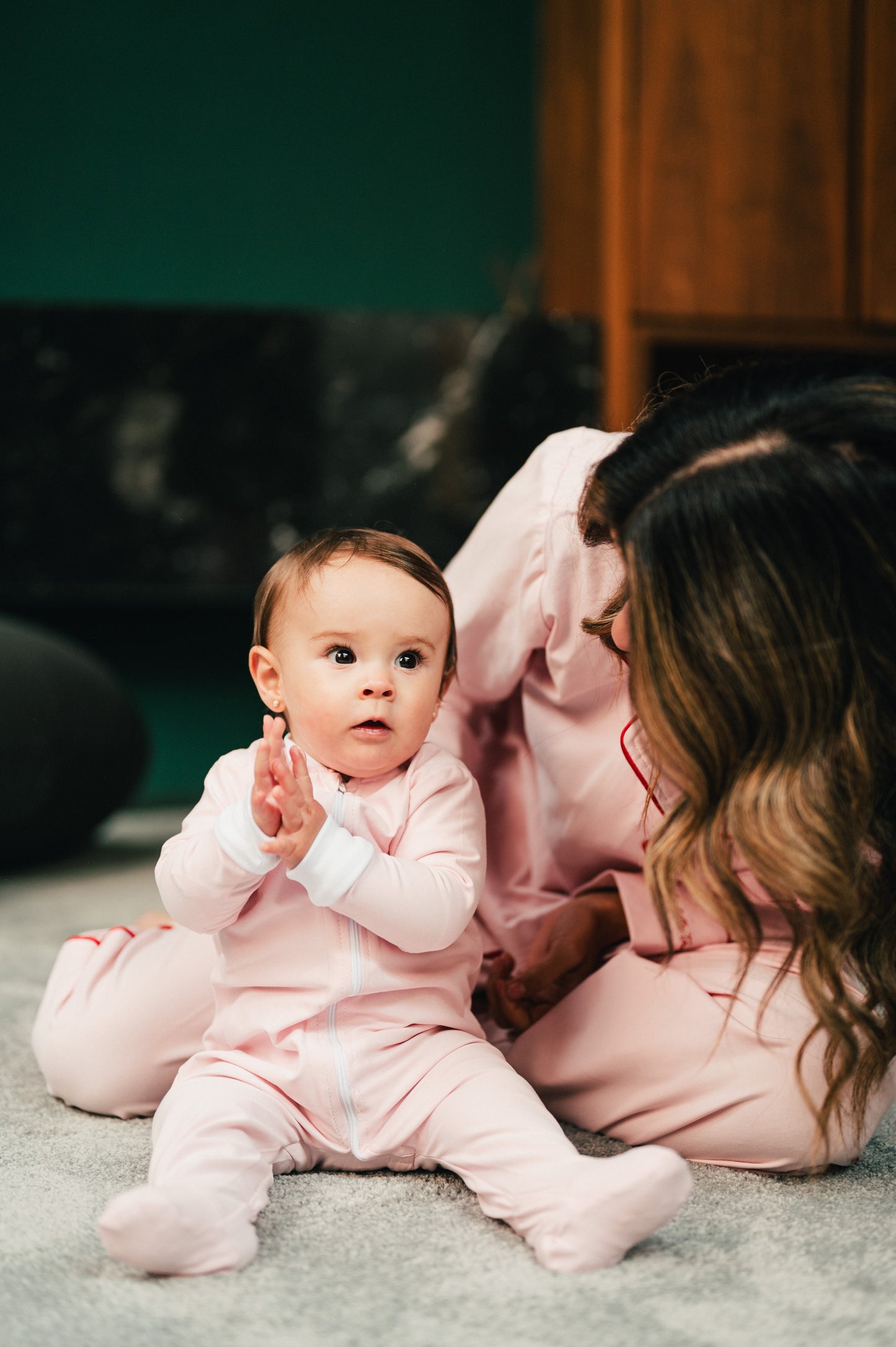 Rosado Algodón - Baby Onesie