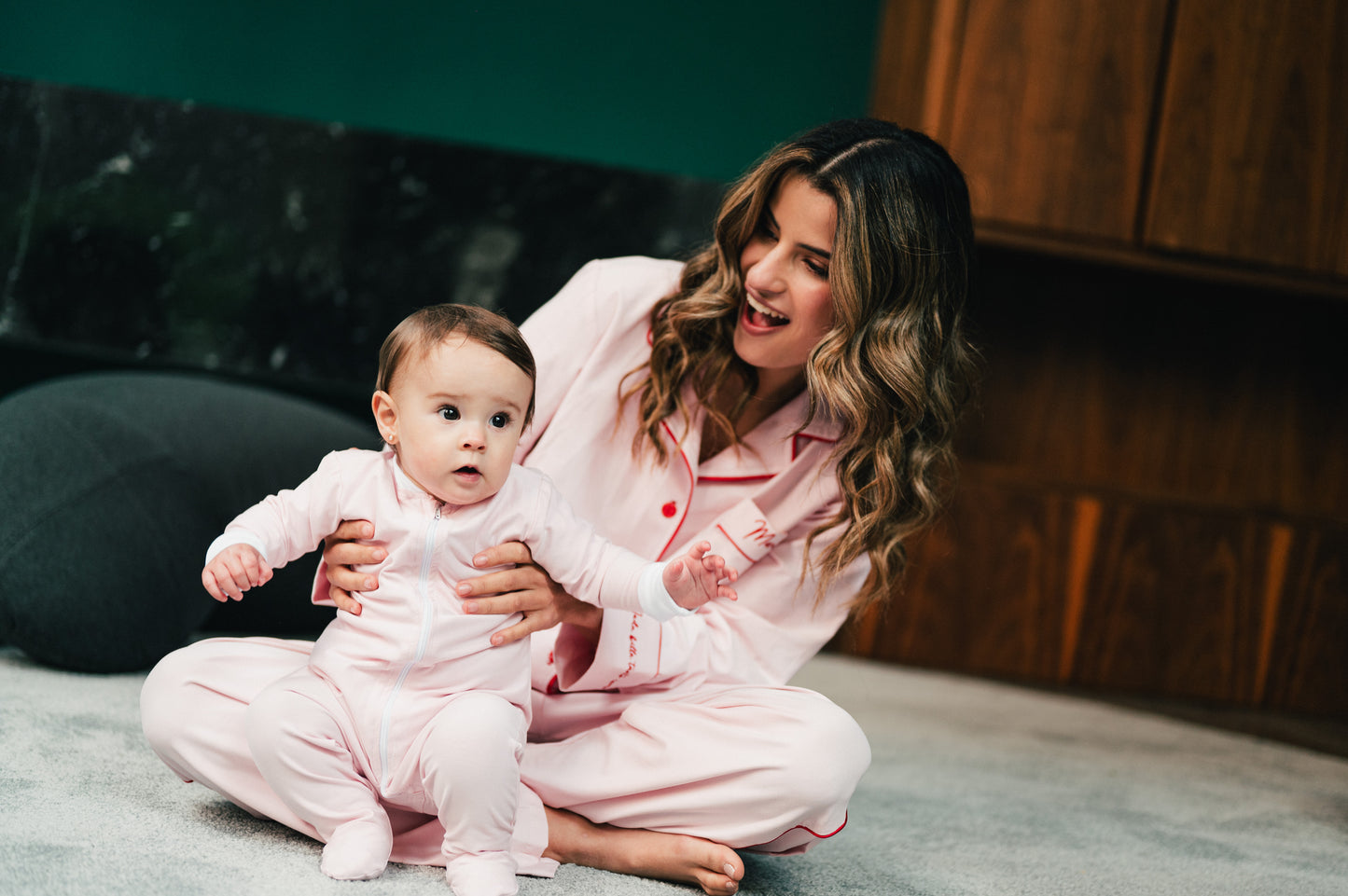 Rosado Algodón - Baby Onesie