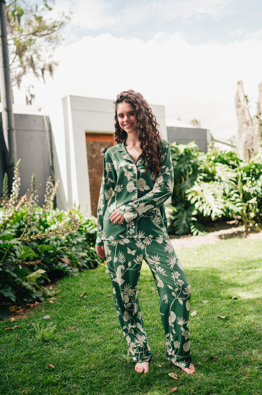 Rosal Esmeralda - Camisa Manga Larga y Pantalon