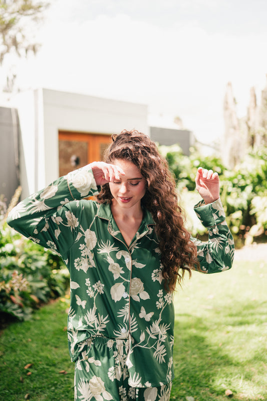 Rosal Esmeralda - Camisa Manga Larga y Pantalon