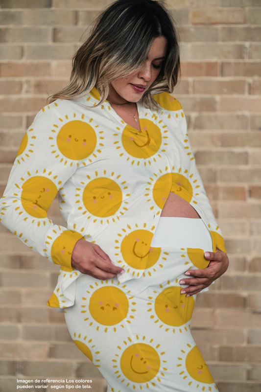 Solecitos - Camisa Manga Larga y Pantalon Maternidad