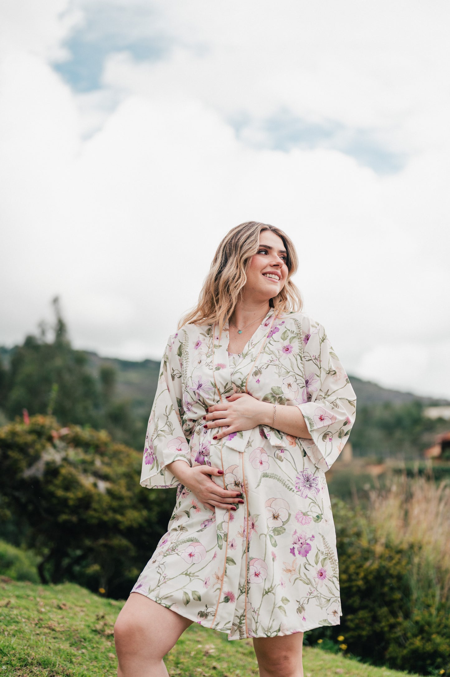 Sueño Natural - Kimono y Bata Broche Lactancia