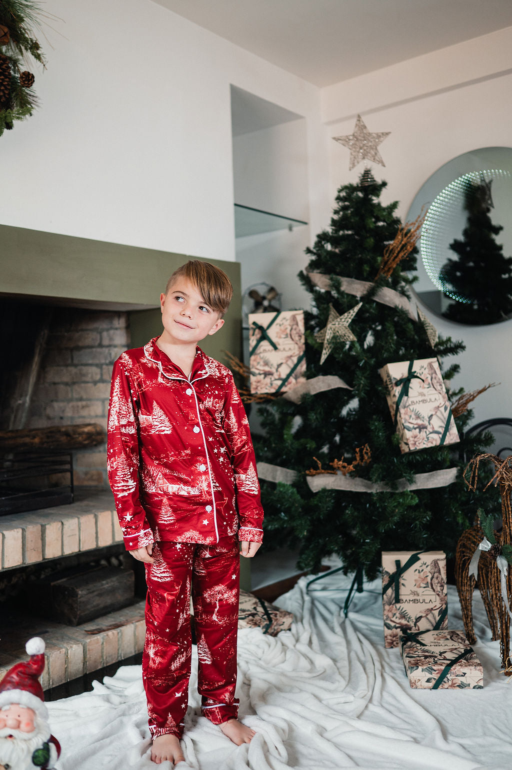 Villa de Santa Rubi - KIDS: Camisa Manga Larga y Pantalon
