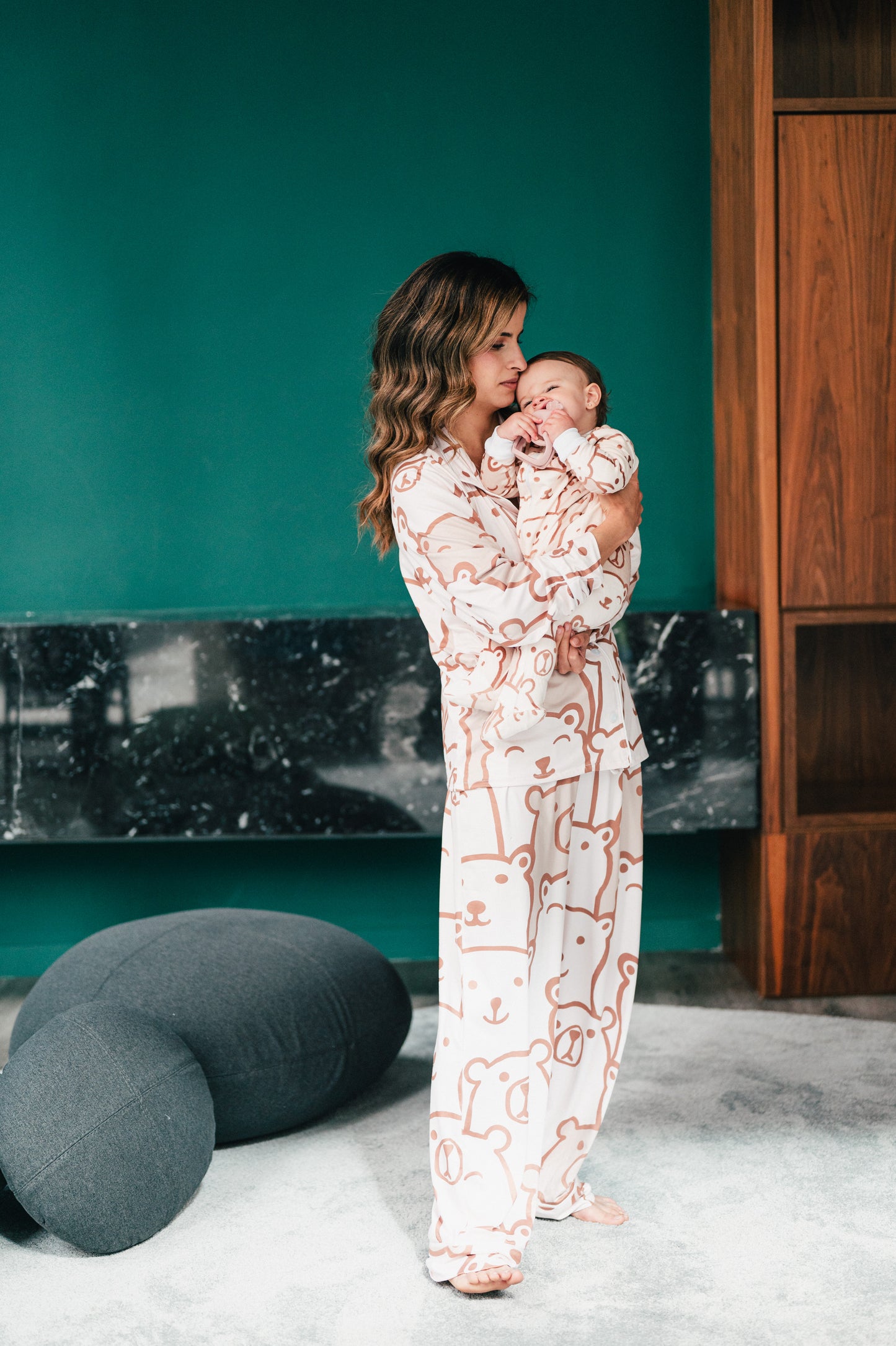 White Bear - Baby Onesie