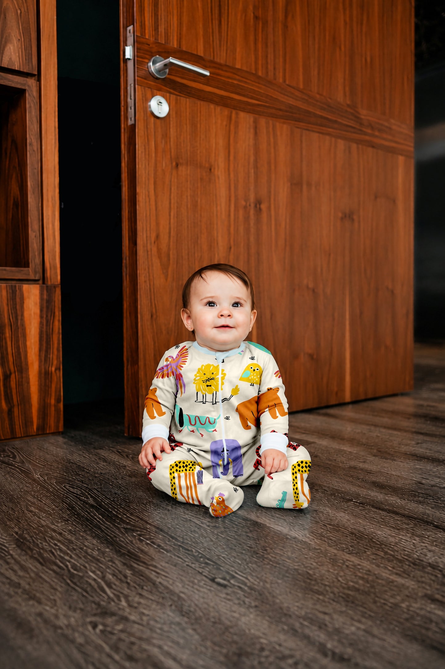 Animales de la Selva - Enterizo Bebe READY TO SHIP