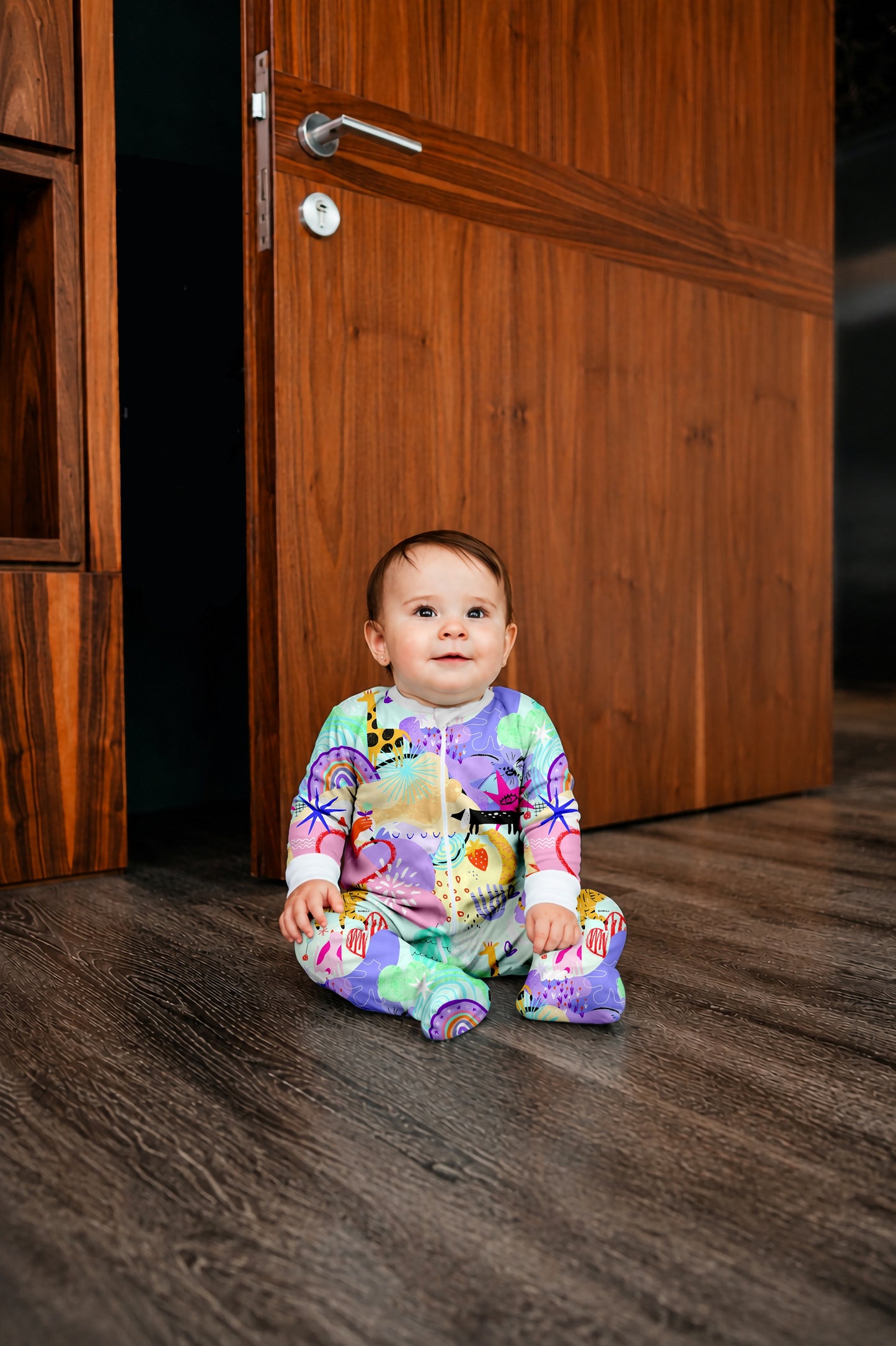Fantasia Print Pequeño - Enterizo de Bebe READY TO SHIP