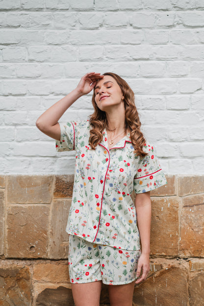 Amapola - Camisa Manga Corta y Short