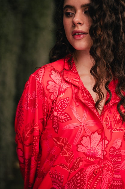 Amazonas Carmesi - Camisa Manga Larga y Pantalon