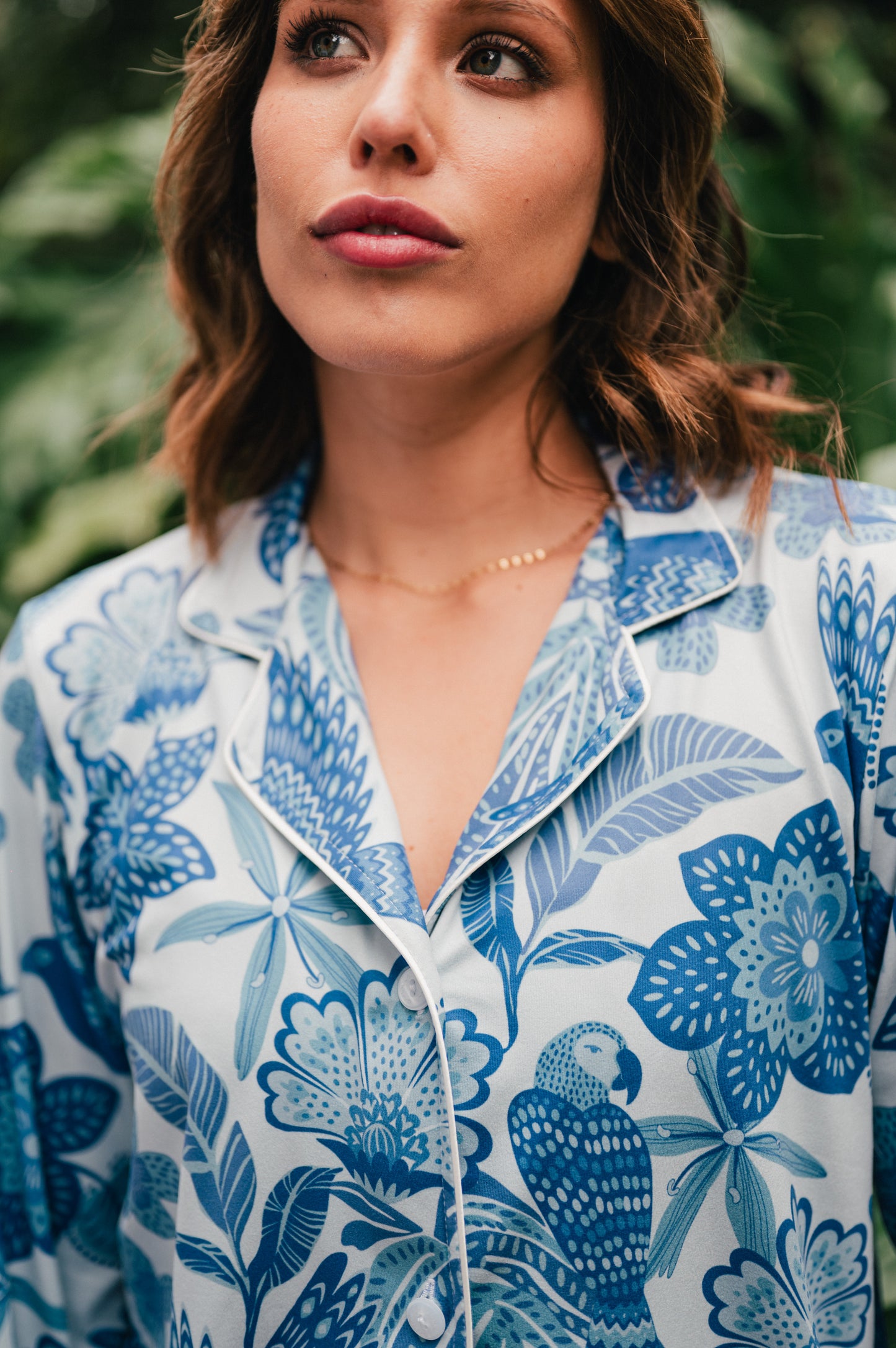 Amazonas Celeste - Camisa Manga Larga y Pantalon