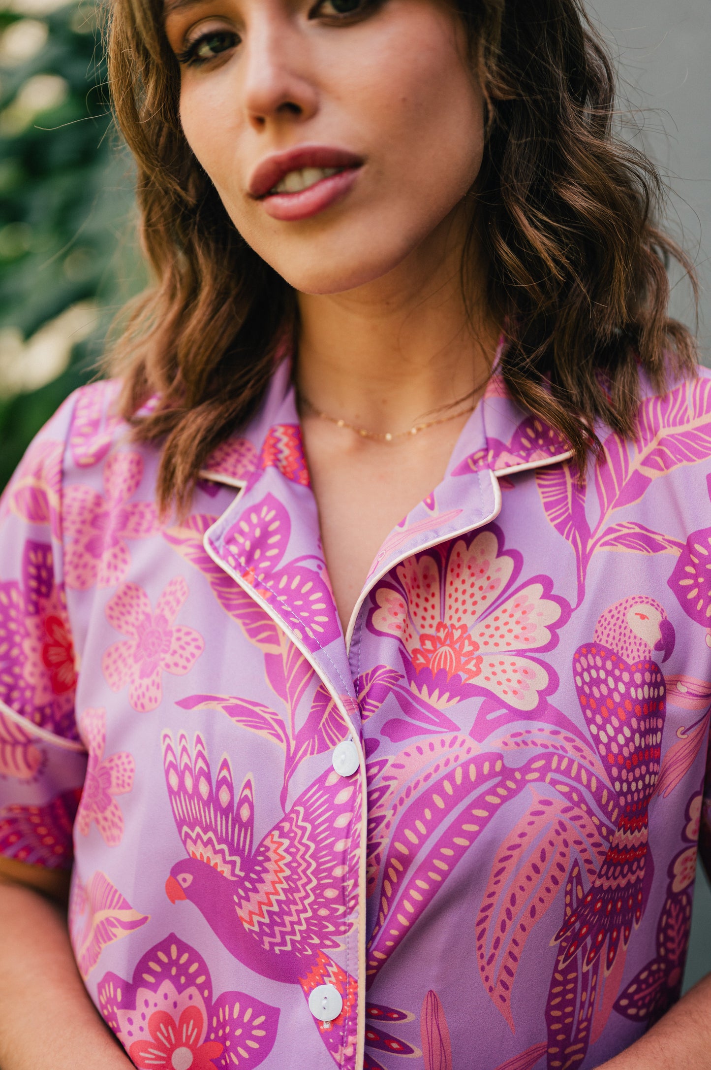 Amazonas Lila - Camisa Manga Corta y Short