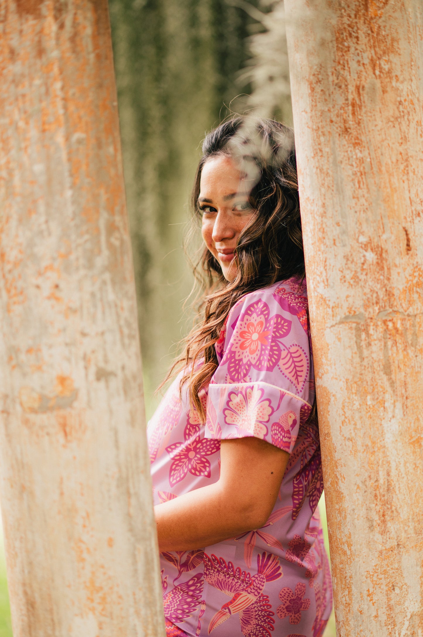 Amazonas Lila - Camison Maternidad