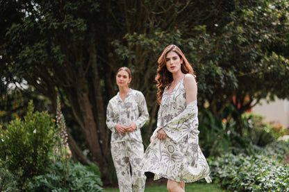 Bali Gris - Kimono y Bata