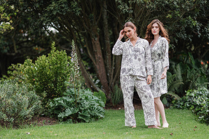 Bali Gris - Kimono y Bata