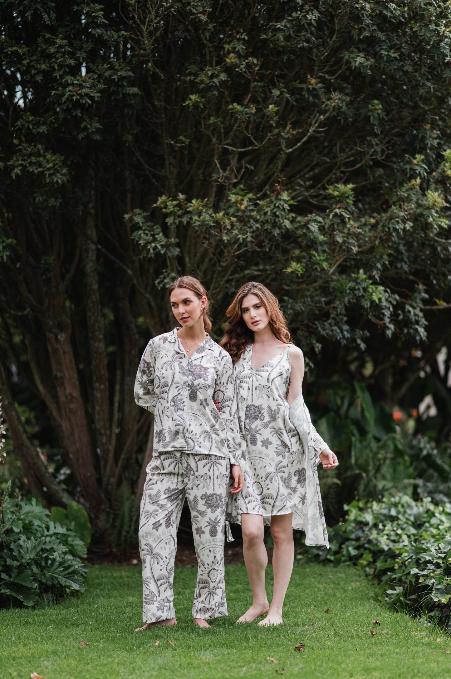Bali Gris - Kimono y Bata
