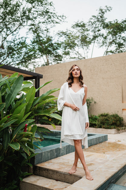 Blanca - Kimono y Bata