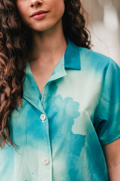 Blue Skecth - Camisa Manga Corta y Short