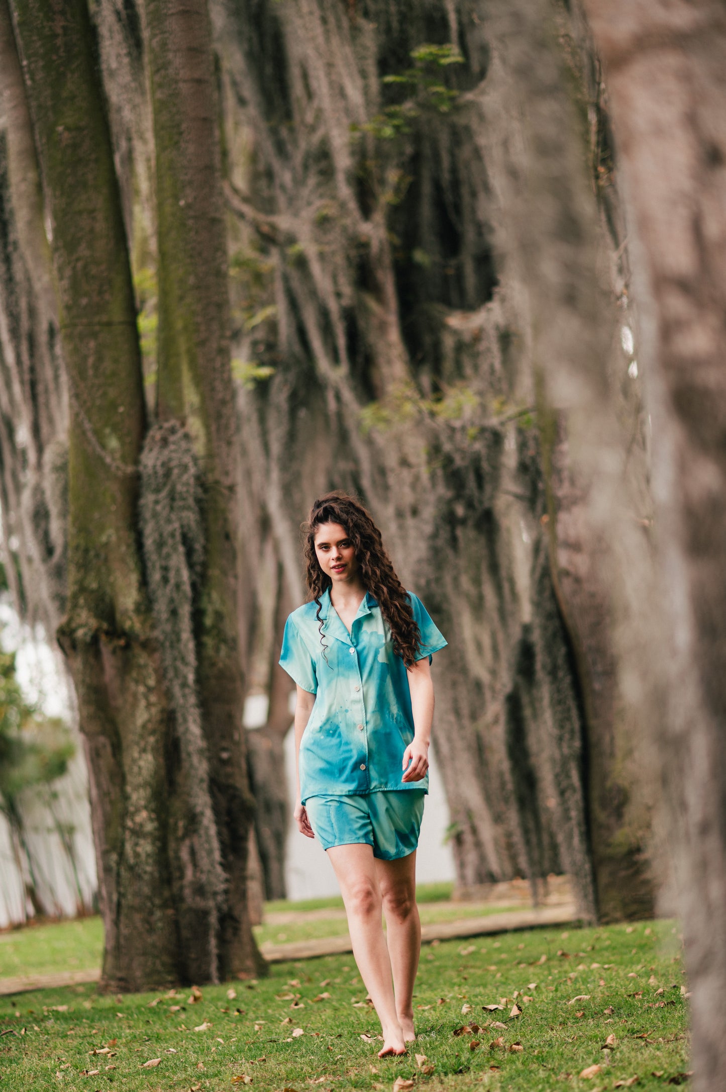 Blue Skecth - Camisa Manga Corta y Short