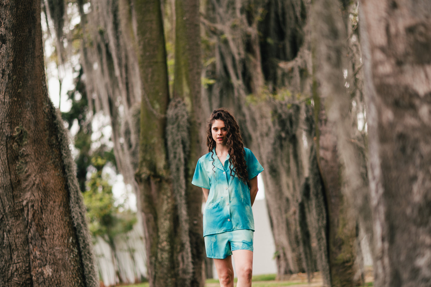 Blue Skecth - Camisa Manga Corta y Short