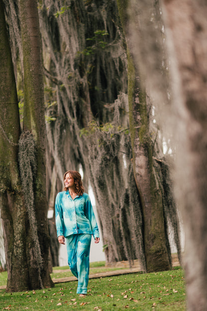Blue Skecth - Camisa Manga Larga y Pantalon