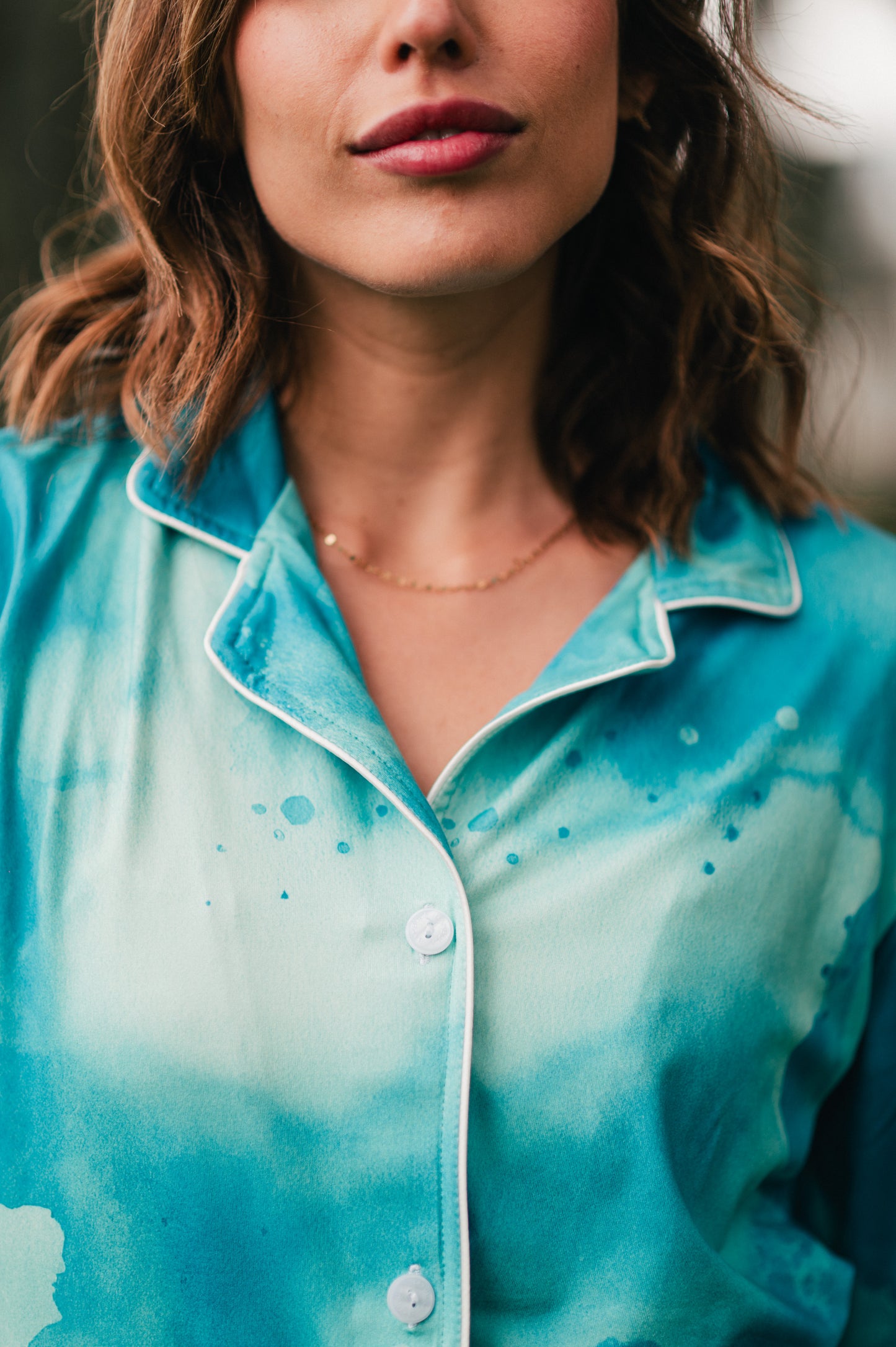 Blue Skecth - Camisa Manga Larga y Pantalon