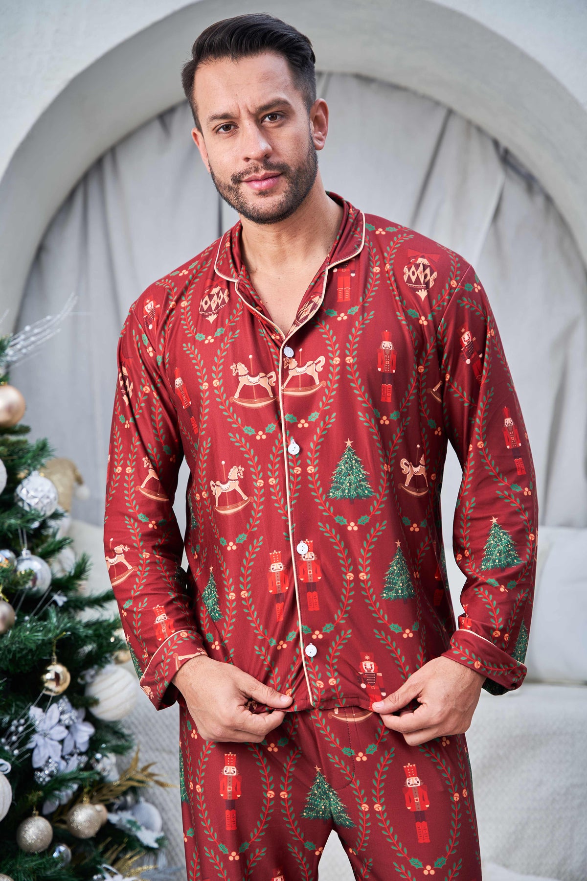 Cascanueces Rojo - Camisa + Pantalon