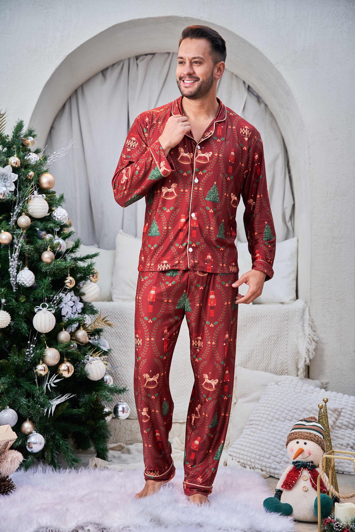 Cascanueces Rojo - Camisa + Pantalon