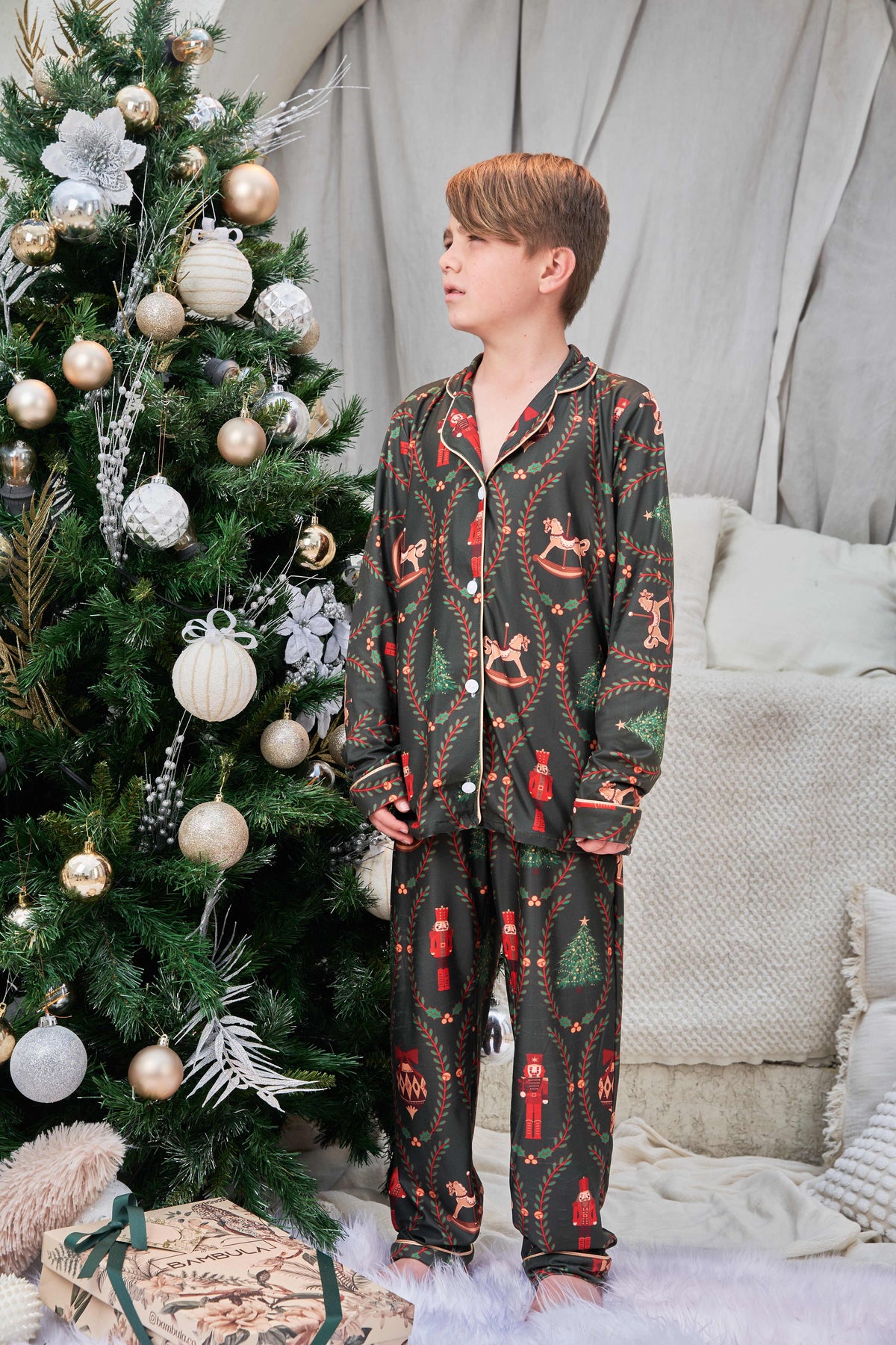 Cascanueces Verde Kids -  Camisa y Pantalon