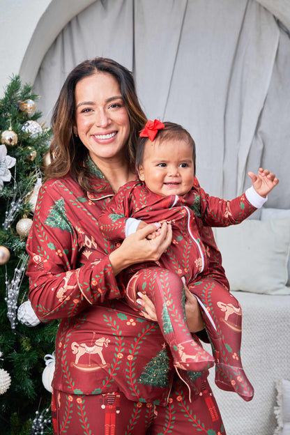 Cascanueces Rojo - Enterizo de Bebe