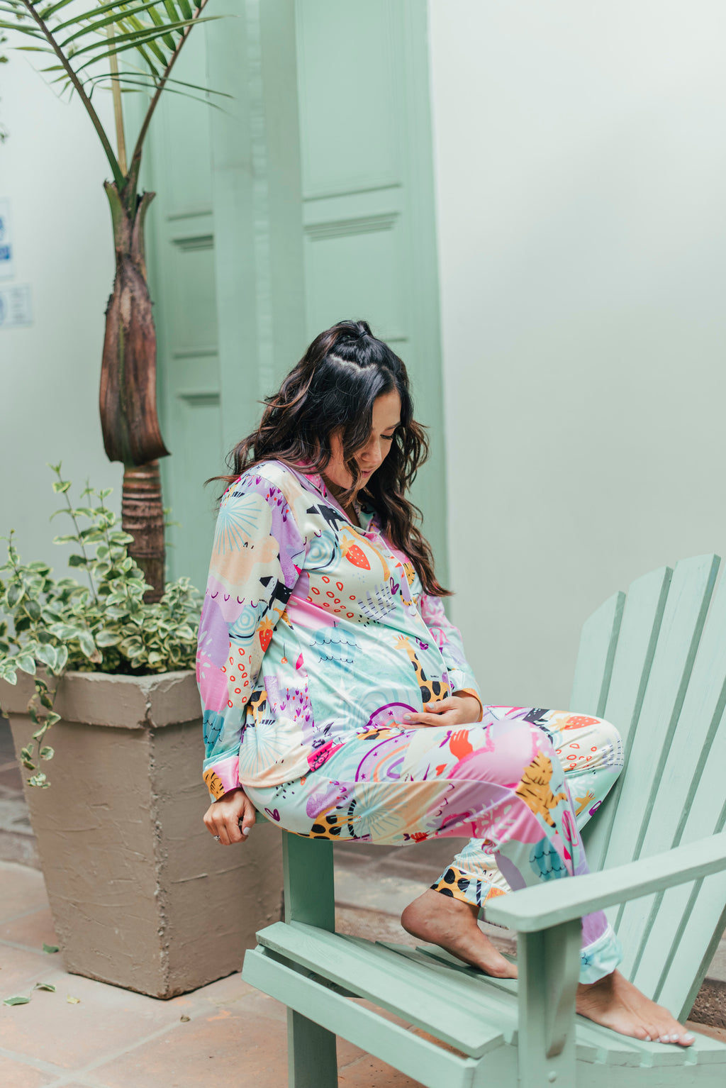 Fantasia - Camisa Manga Larga y Pantalon Maternidad