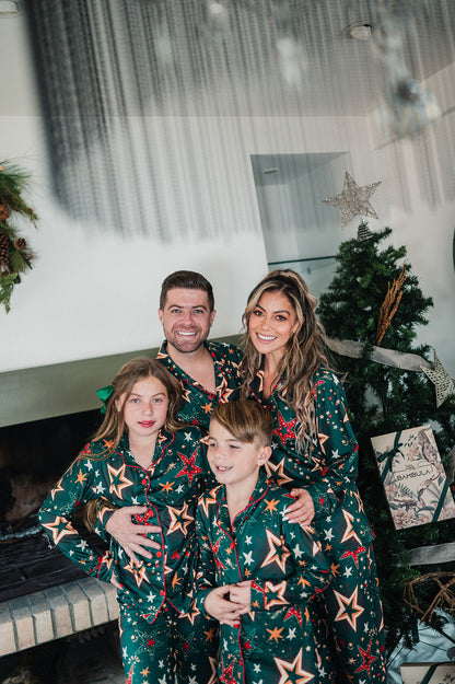 Estrella Magica Verde - KIDS: Camisa Manga Larga y Pantalon