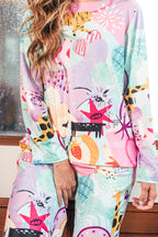 Fantasia - Buso Cuello Redondo Y Pantalon Jogger