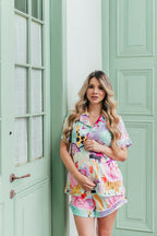 Fantasia - Camisa Manga Corta y Short Maternidad