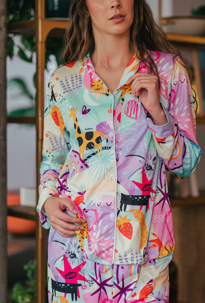 Fantasia - Camisa Manga Larga y Pantalon