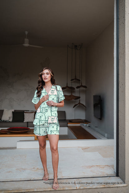 Green Bear - Camisa Manga Corta y Short