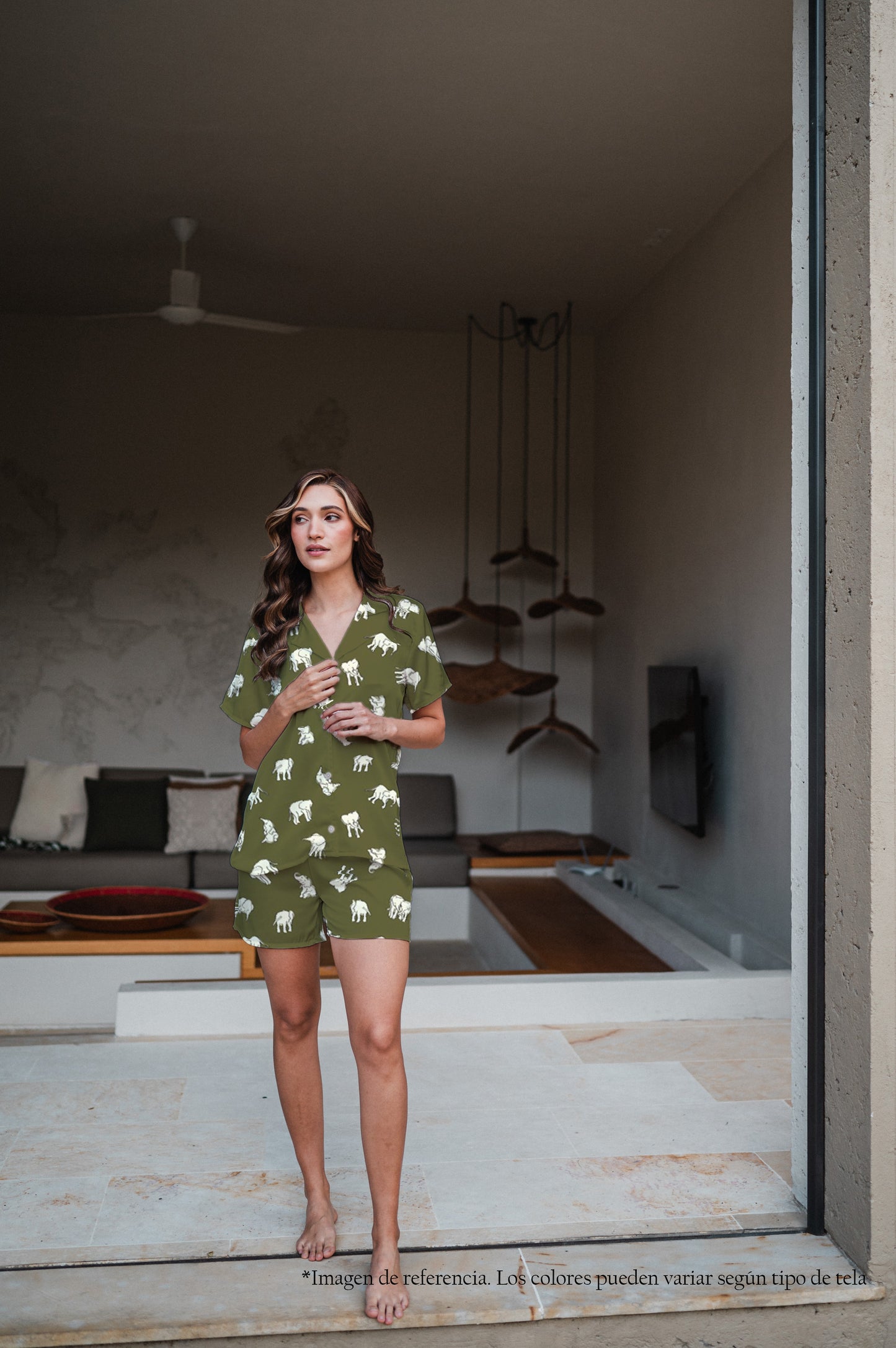Green Elephants - Camisa Manga Corta y Short