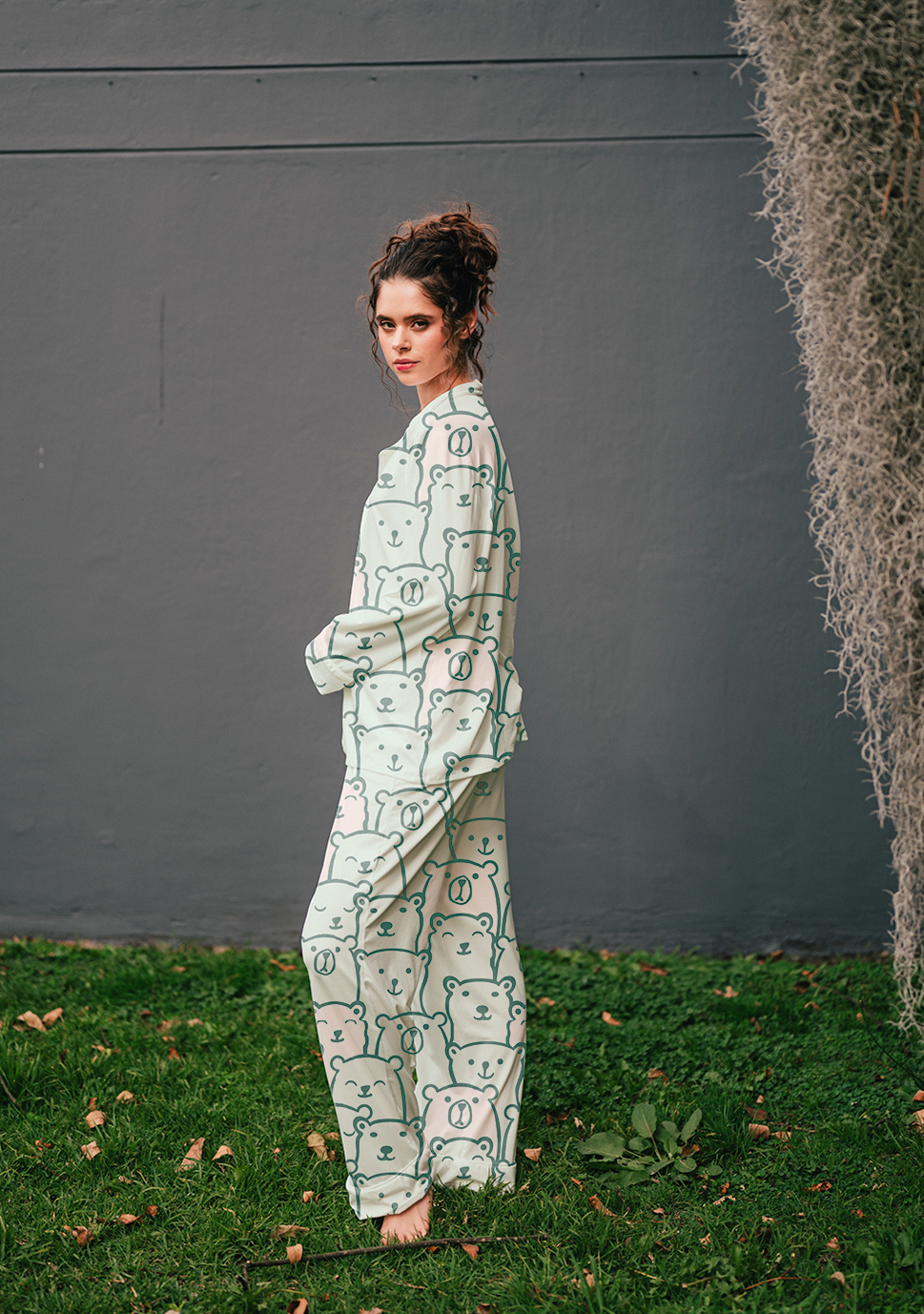 Green Bear - Camisa Manga Larga y Pantalon