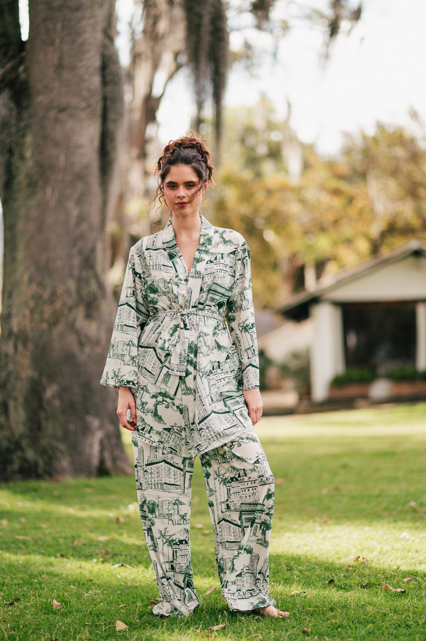 Green City - TresPiezas, Levantadora, Tiritas y Pantalon Ancho