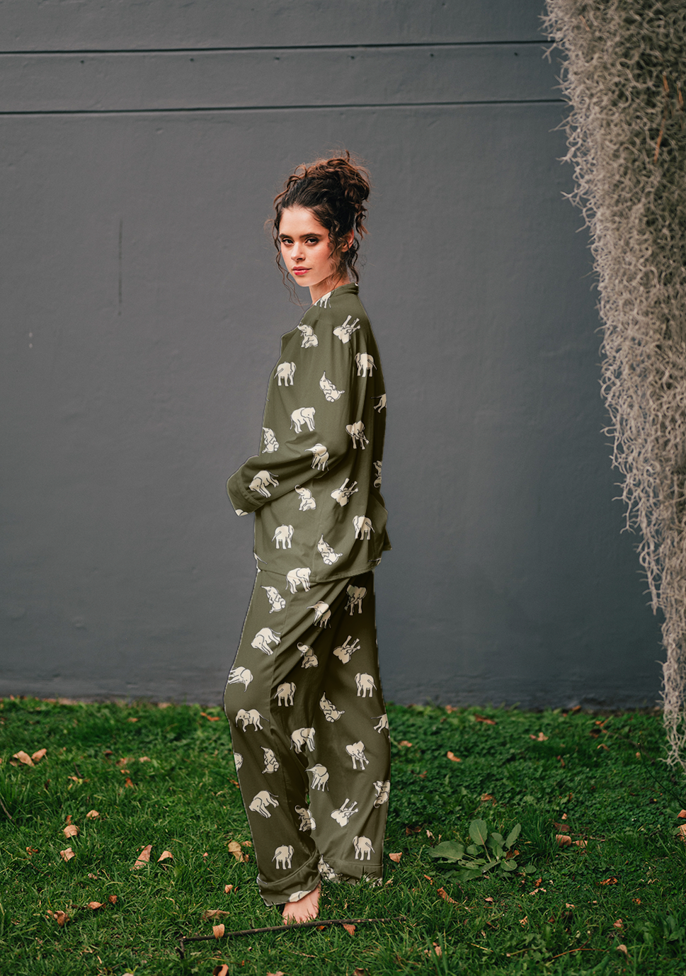 Green Elephants - Camisa Manga Larga y Pantalon