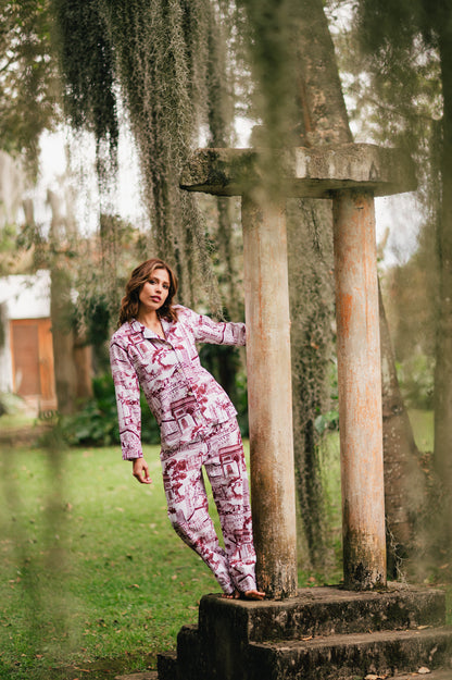 Hazel City - Camisa Manga Larga y Pantalon