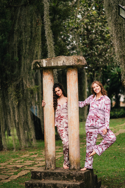 Hazel City - Camisa Manga Larga y Pantalon