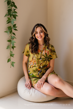 Jungla Oliva - Camisa Manga Corta y Short
